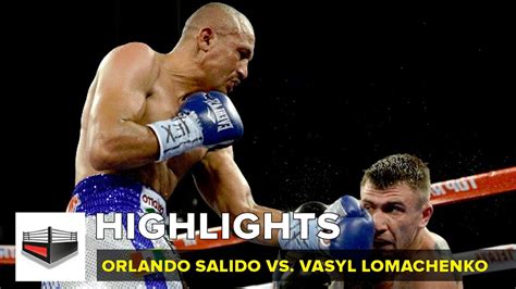 Orlando Salido Le Arrebata El Sueño A Vasyl Lomachenko Youtube