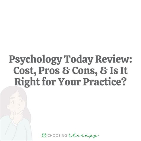 Psychology Today Review Cost Pros And Cons And Is It Right For Your