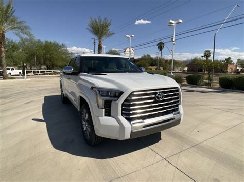 New Toyota Tundra Hybrid D Crew Cab Capstone Wd In Tucson