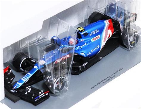 未開封新品 スパーク 143 Alpine A521 Winner Hungarian Gp 2021 Esteban Ocon 31