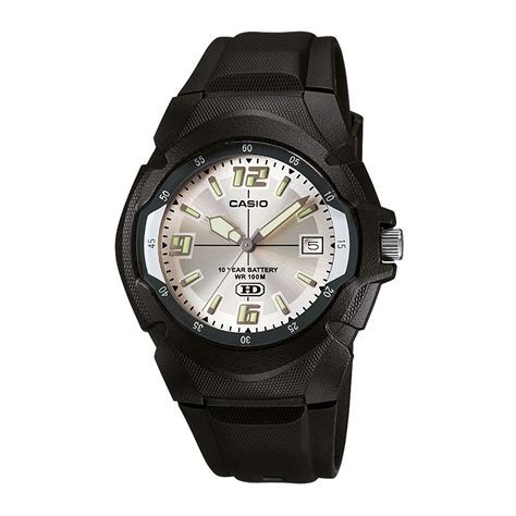 Reloj CASIO MW 600F 7A Resina Hombre Negro Btime