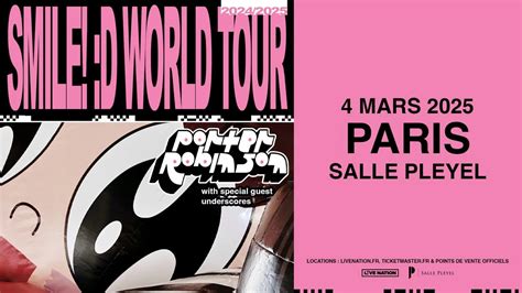 Porter Robinson à Paris 2025 Billets Prix et Réservations