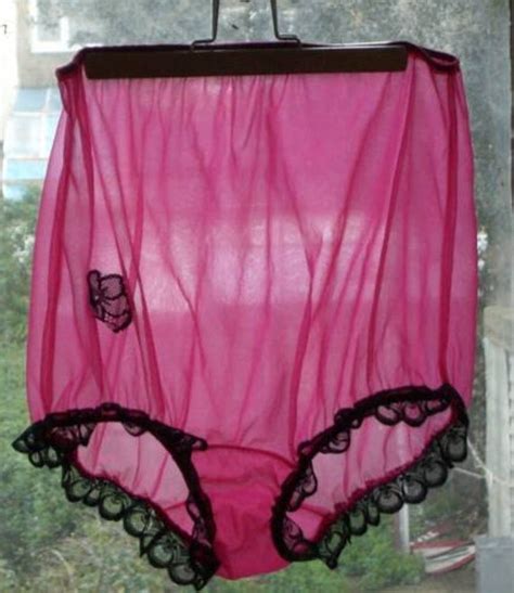 Items Similar To Sheer Hot Pink Nylon Rockabily Vintage Style Burlesque