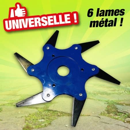 T Te D Broussailleuse Universelle Lame M Tal