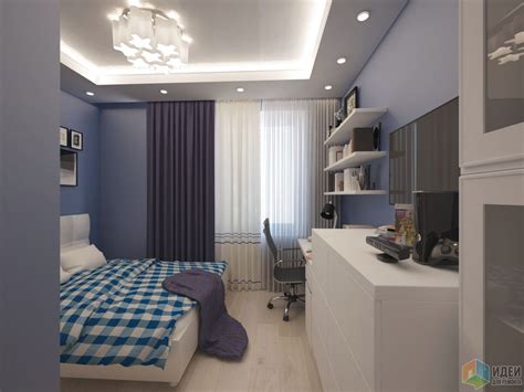 Дизайн комнаты мальчика-подростка в современном стиле (45 фото интерьеров)