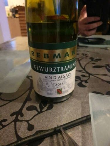 Rebmann Gewurztraminer Vivino Us