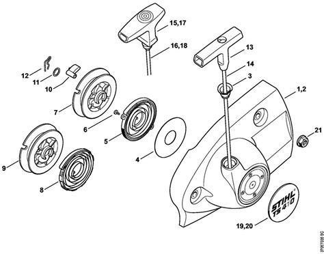 Exploring Ts420 Parts Stihl Concrete Saw Diagram