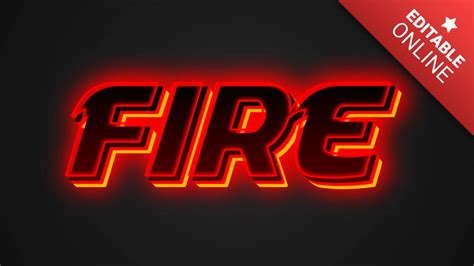 Fire Font Generator | Text Effect