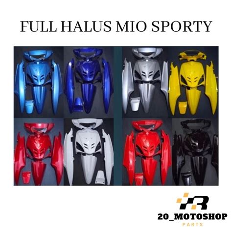 Jual Full Body Halus Alus Mio Sporty Mio Lama Kuning Putih Hitam Merah