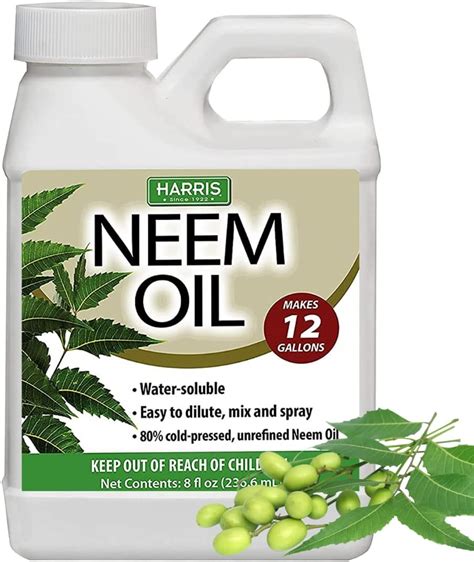 Harris Neem Oil Cold Pressed Water Soluble Concentrate Makes