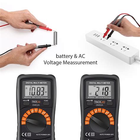 Tacklife Digital Multimeter Dm A Health Nutrition Health Monitors