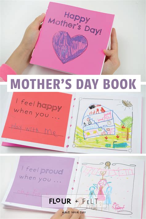 Mothers Day Book Free Printable And Easy Tutorial Mothers Day Book