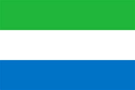 Printable Flags Of Sierra Leone Vector World Flags