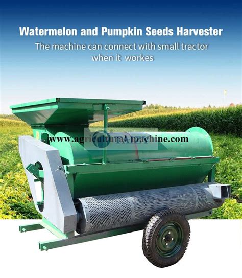 Watermelon Pumpkin Harvester Machine Pumpkin Seed Extract