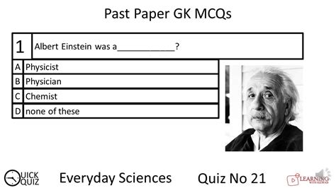 Everyday Sciences Quiz Mcqs Fia Ppsc Fpsc Ib Youtube