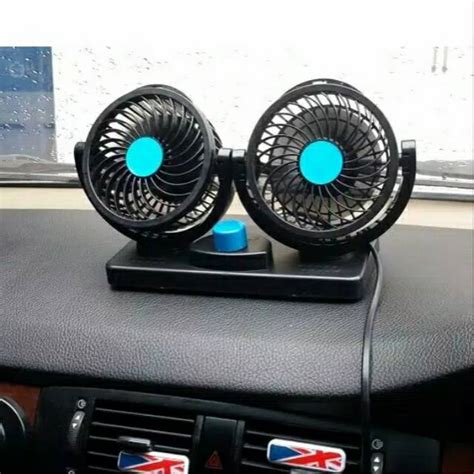 Jual Kipas Mobil Volt Double Blower V Fan Car Daya Dc Lighter