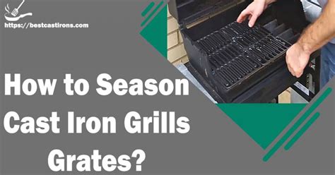 How To Season A Cast Iron Grill Grate At Stacey Rose Blog