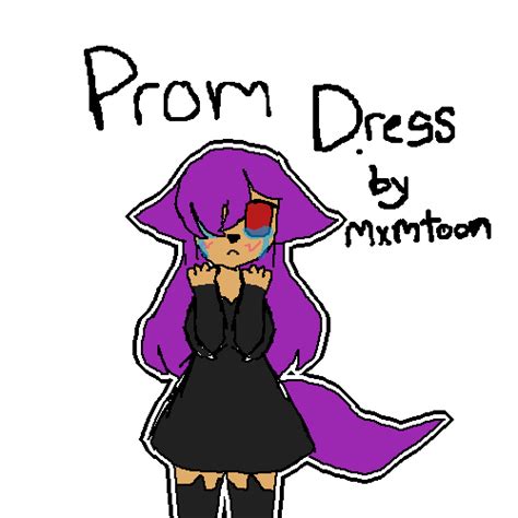 Pixilart - Prom dress by mxmtoon by Potatodrawing1