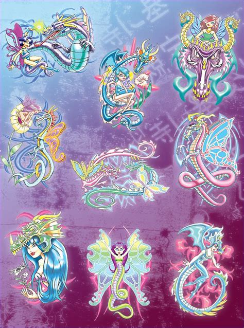 33 Best Fairy Dragon Tattoos Images On Pinterest Dragon Tattoos