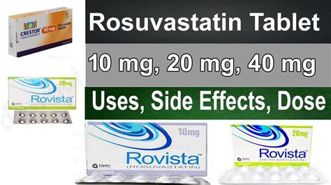 Rosuvastatin Tablet Rosuvastatin Tablet Ip 10 Mg 20 Mg 40 Tablet