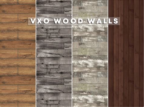 The Sims Resource Vxo Wood Walls