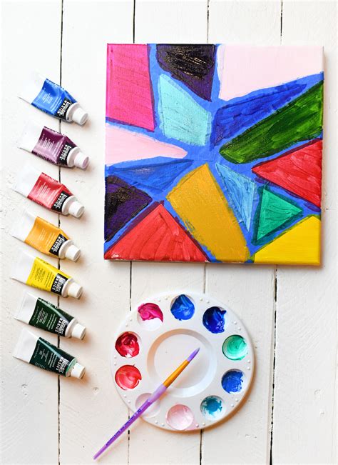 How To Make Creative Tape Painting Art Create Play Travel