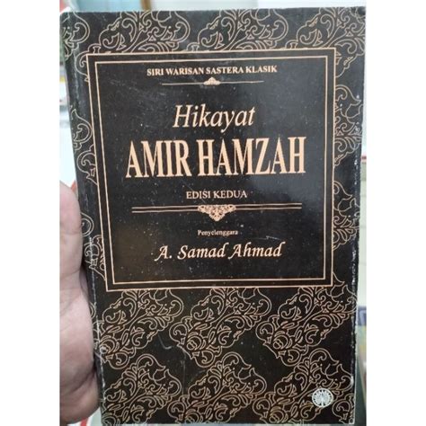 buku hikayat amir hamzah asamad ahmad shopee malaysia