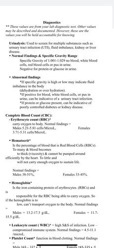 Pharm Lab Values Flashcards Quizlet