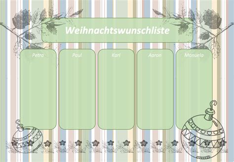 Wunschzettel F R Weihnachten Kostenlos Zum Ausdrucken