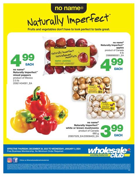Wholesale Club (ON) Fresh Deals of the Week Flyer December 28 to January 3