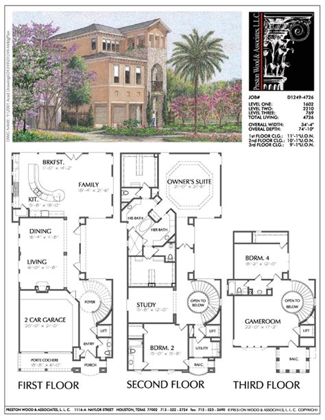 Creative floor plans new residential house plan single family homes ...