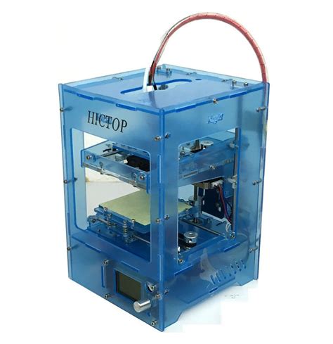 Hictop Reprap Prusa I D Printer Acrylic Frame Mini Printer Desktop