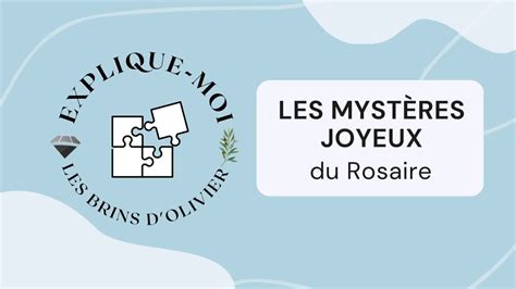 Explique Moi Myst Res Joyeux Du Rosaire Annonciation Visitation