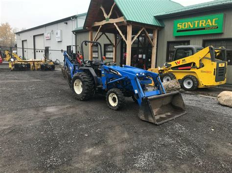 New Holland Tc With Loader And Backhoe For Sale