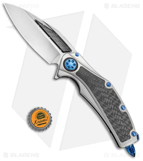 Marfione Custom Super Matrix R Knife Titaniumcarbon Fiber 375