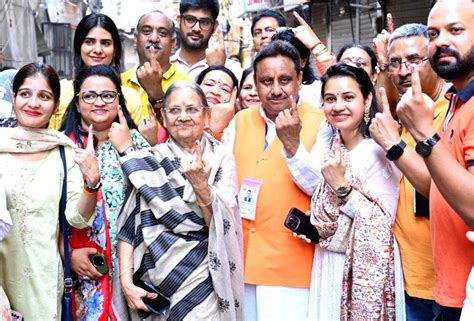 Bjp Candidate From Chandni Chowk Constituency Praveen Khandelwal Shows