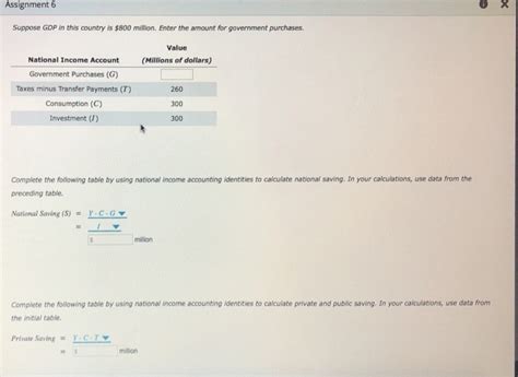 Solved Assignment Suppose Gdp In This Country Is Chegg