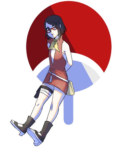 Sarada Uchiha By Wintercamellia On Deviantart