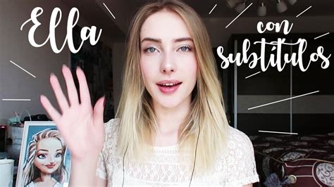 Alissa canta su canción "Ella" en ruso (con subtítulos) Алиса поёт ...
