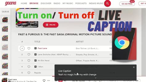 How To Enable Live Caption In Google Chrome Live Closed Caption