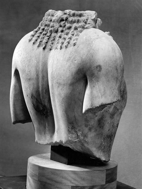 Torso Of A Youth Kouros Museum Of Fine Arts Boston