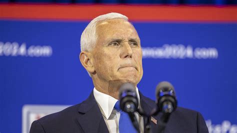 Pence Announces Campaign With A Blast At Trump