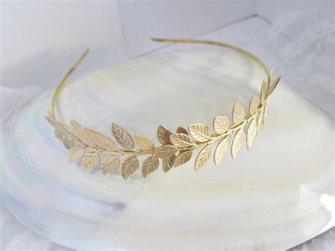 Gorgeous Gold Leaf Gold Plated Headband