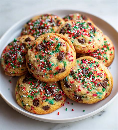 Christmas Cake Batter Cookies - Recipes Finds