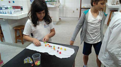 Professora Fernanda Atividade Com No Laboratório De Ciências Com A