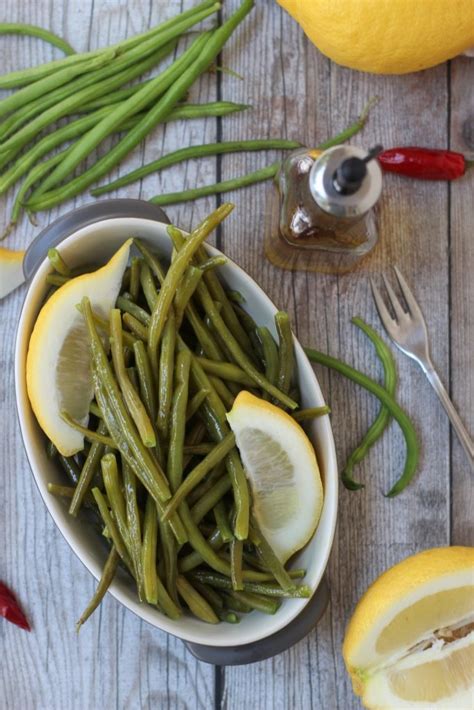 Fagiolini Saltati In Padella Con Aglio E Limone Cibo Che Passione