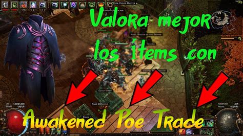 Valora mejor los ítems con Awakened Poe Trade Path of Exile en