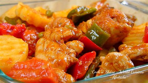 Filipino Chicken Afritada Recipe