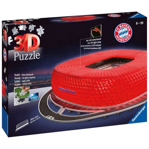 Ravensburger 3D Puzzle Bayern München Allianz Arena bei Nacht