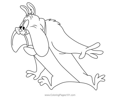 Hector Coloring Page for Kids - Free Looney Tunes Printable Coloring ...